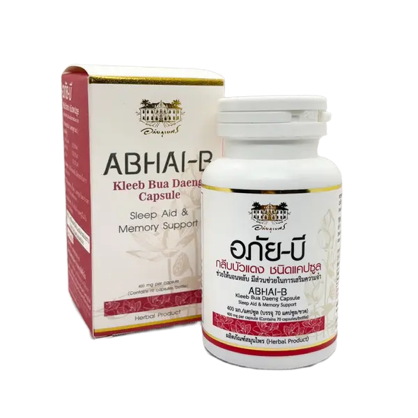 ABHAI Bua Daeng 400 mg 70 kapslí