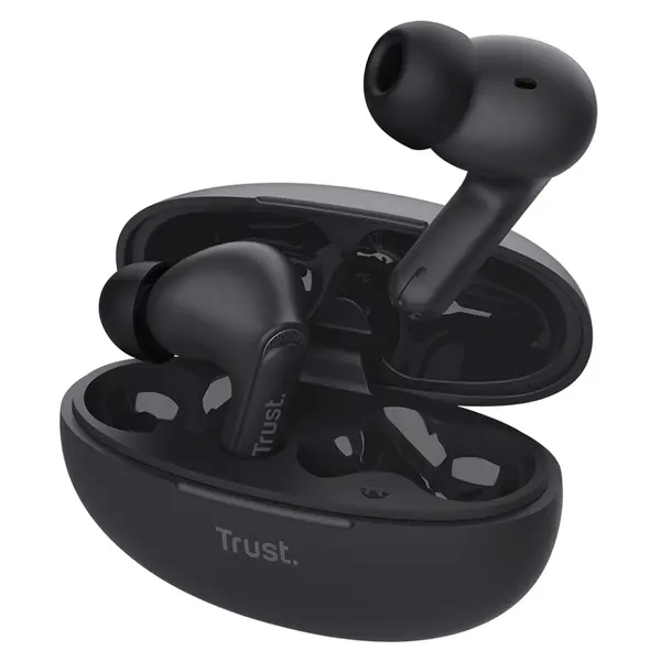 TRUST Yavi ENC bluetooth sluchátka špunty černá