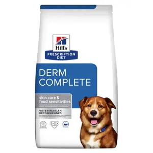 HILL'S Prescription Diet Derm Complete granule pro psy 4 kg