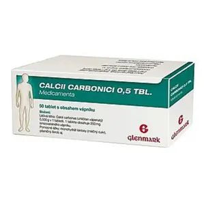 CALCII CARBONICI 0,5 TBL. MEDICAMENTA 0.5g 50 tablet