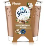 GLADE Sensual Sandalwood & Jasmine vonná svíčka 112 g