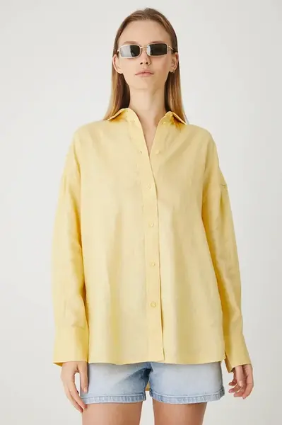 Lněná košile Medicine