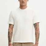 Tričko Abercrombie & Fitch béžová barva, KI120-5071