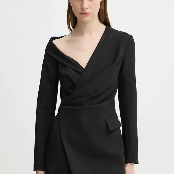 Šaty A.L.C. černá barva, mini, 6DRES02536