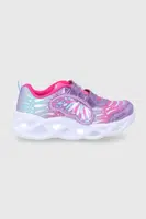 Dětské boty Skechers růžová barva