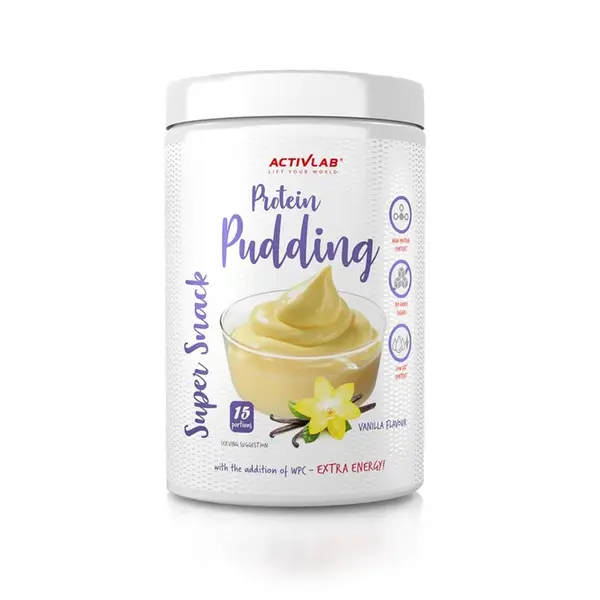 Activlab Super Snack proteinový pudink vanilka 450 g