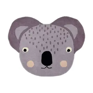 Vlněný koberec OYOY Koala 85 x 100 cm