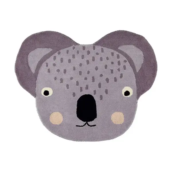 Vlněný koberec OYOY Koala 85 x 100 cm
