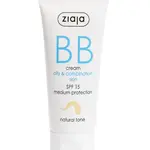 Ziaja BB krém na mastnou a smíšenou pleť Tón přirozený SPF15 50 ml