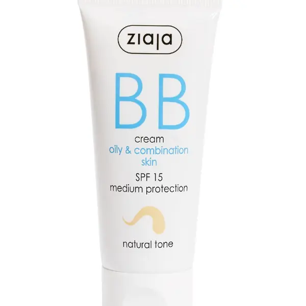 Ziaja BB krém na mastnou a smíšenou pleť Tón přirozený SPF15 50 ml