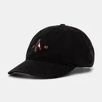 Kšiltovka Tommy Hilfiger černá barva, hladká, AM0AM13348