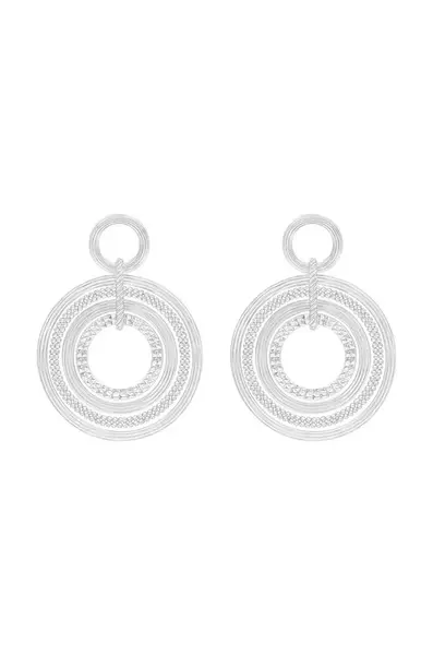 Postříbřené náušnice Lilou Etno