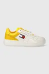 Tommy Jeans  Kožené sneakers boty  TJW RETRO BASKET ESS