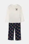 Pyžamo Abercrombie & Fitch béžová barva, KI213-4021