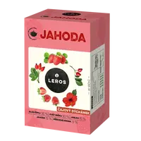 Leros Čajový dýchánek Jahoda 20x2 g