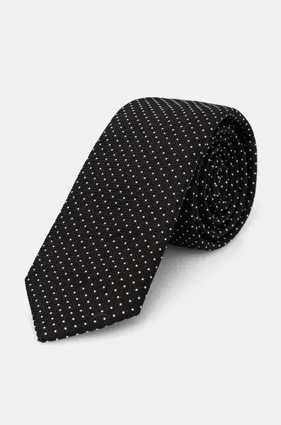 Kravata s hedvábím HUGO Tie 6 cm