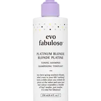 EVO Fabuloso Platinum Blonde Toning Shampoo 250m