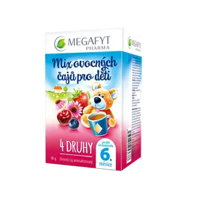 Megafyt MIX ovocných čajů pro děti 4 druhy 20x2 g