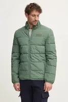 Bunda Guess ROHAN pánská, zelená barva, přechodná, Z5RL01 WGTN0