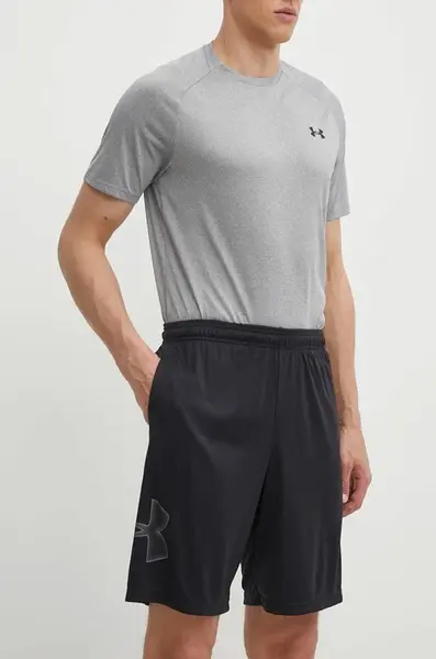 Tréninkové šortky Under Armour Tech Graphic černá barva, 1306443