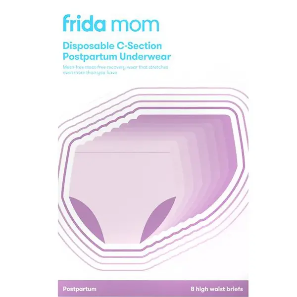 Frida Mom Jednorázové poporodní kalhotky po císařském řezu 8 ks