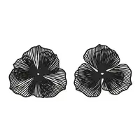 Spray Painted Iron Bead Caps