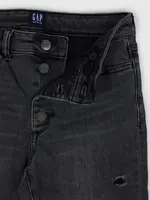 GAP Dětské džíny jegging s knoflíky - Holky