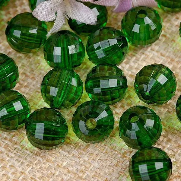 Transparent Acrylic Beads