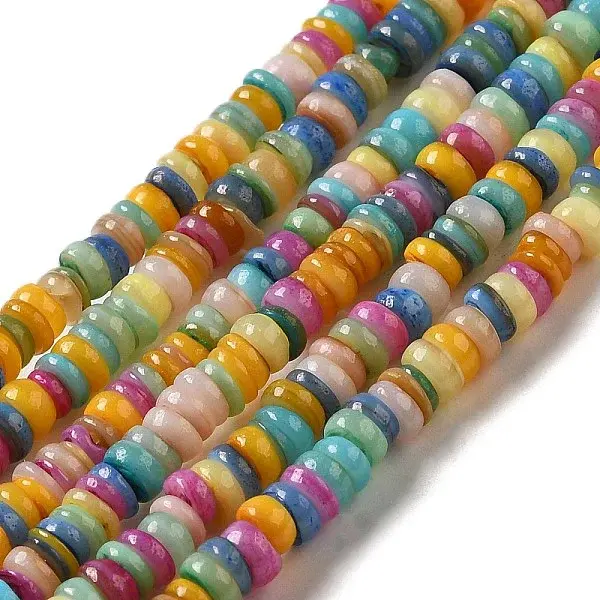 Natural Freshwater Shell Beads Strands