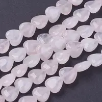 Girlfriend Valentines Day Ideas Natural Rose Quartz Bead Strands