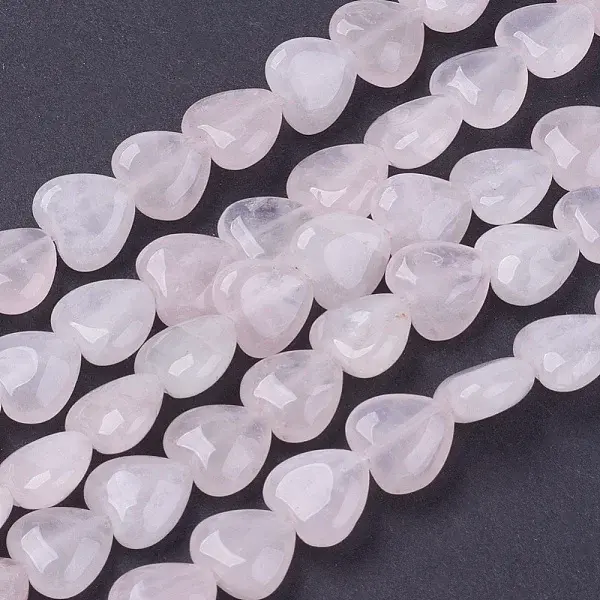 Girlfriend Valentines Day Ideas Natural Rose Quartz Bead Strands