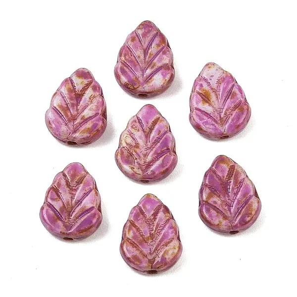 Czech Pressed Glass Beads