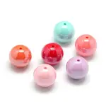 Pearlized Style Acrylic Beads