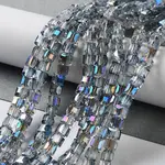 Electroplate Glass Bead Strands