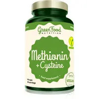 GreenFood Nutrition Methionin + Cysteine kapsle pro krásné vlasy, pleť a nehty 90 cps