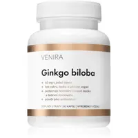 Venira Ginkgo biloba kapsle pro podporu krevního oběhu a kognitivních funkcí 80 cps