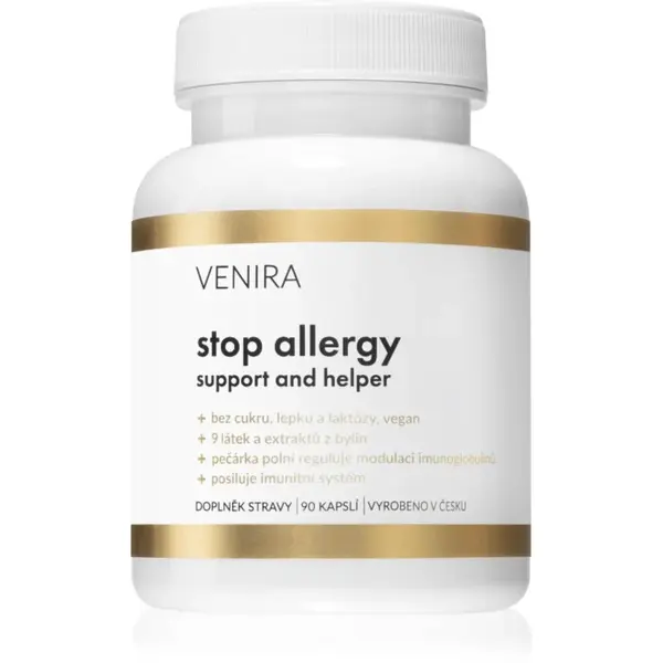Venira Stop Allergy kapsle pro vaši pohodu 90 cps