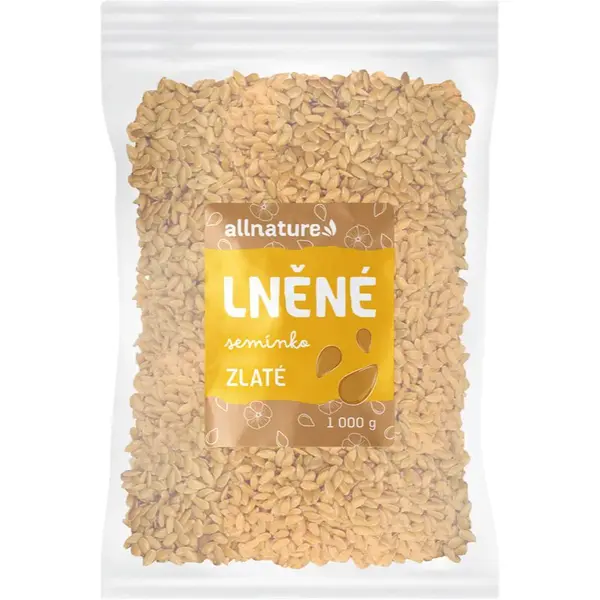 Allnature Lněné semínko zlaté semínka 1000 g