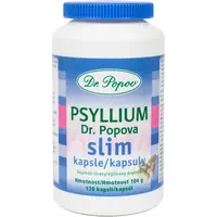 Dr. Popov Psyllium SLIM kapsle kapsle pro podporu hubnutí 120 cps