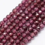 Natural Garnet Beads Strands