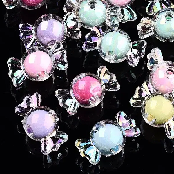 Transparent Acrylic Beads
