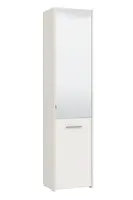 Policový botník 1d (s rýhami) trento - bílá