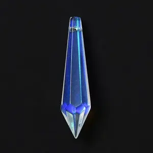 Transparent Glass Big Cone Pendulum Pendants