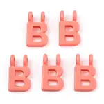 Rack Plating Spray Painted Alloy 2-Loop Link Pendants