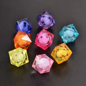 Transparent Acrylic Beads