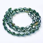 Electroplate Glass Beads Strands