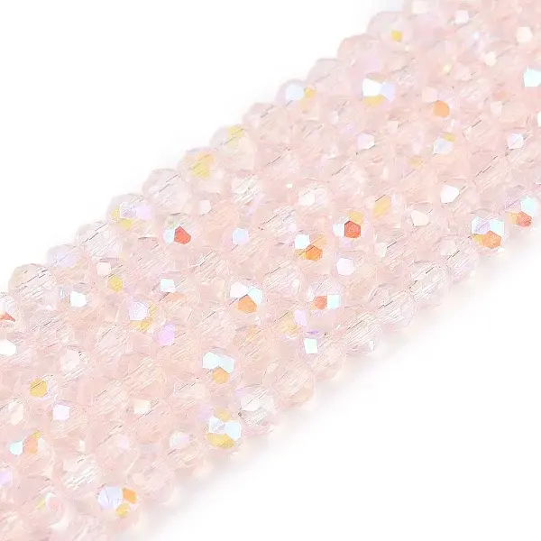 Electroplate Glass Beads Strands