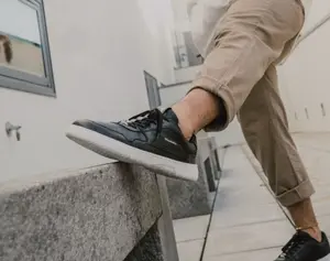 Barefoot tenisky Barebarics Zing - Black & White