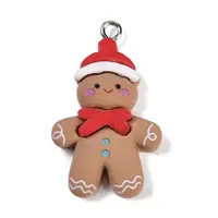 Cristmas Thmem Resin Pendants