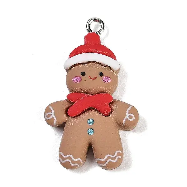 Cristmas Thmem Resin Pendants